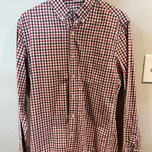 J. Crew Gingham Button Down